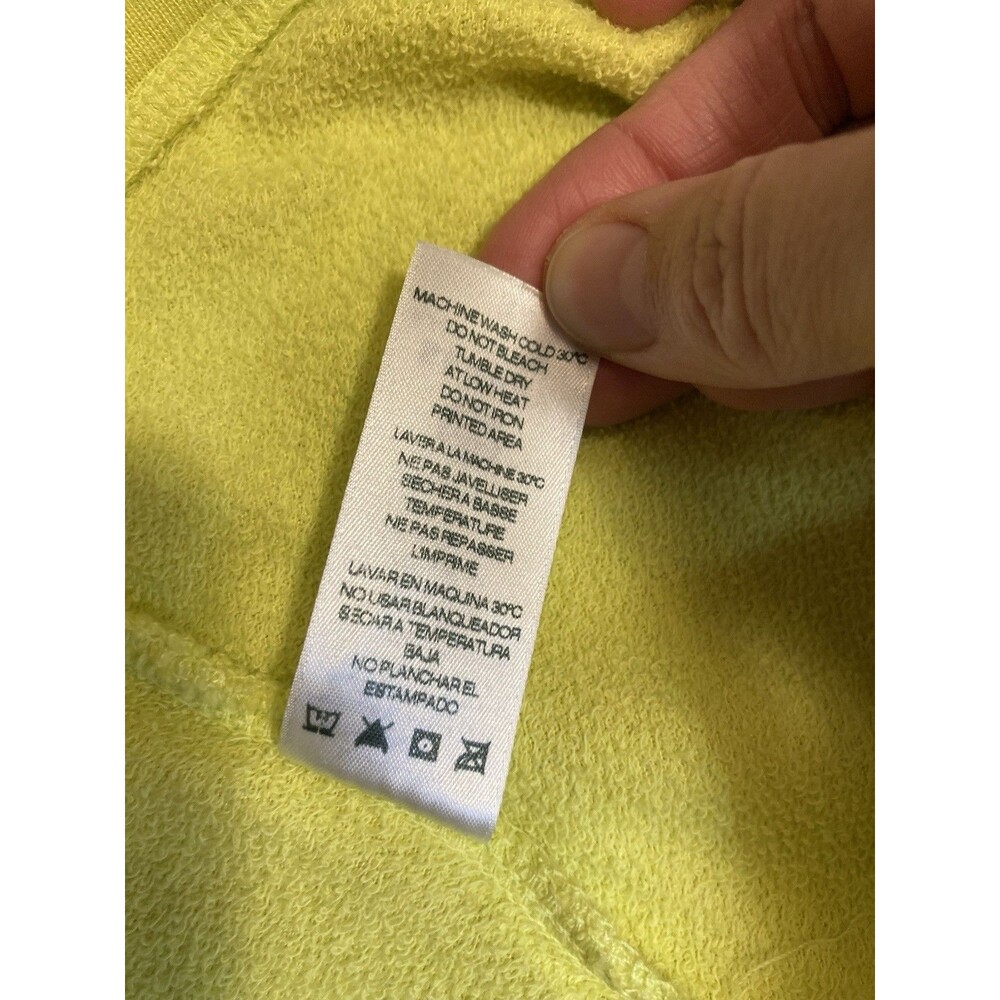 sundry Joggers Anthropologie Sz 3 Soft Yellow Tye Dye Drawstring Comfy Lounge - Picture 7 of 9